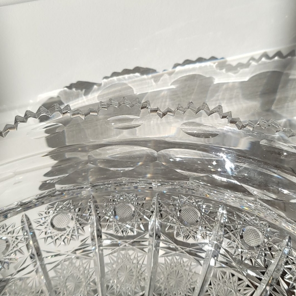 Miller Crystal large pedestal bowl - Picture 6 of 17